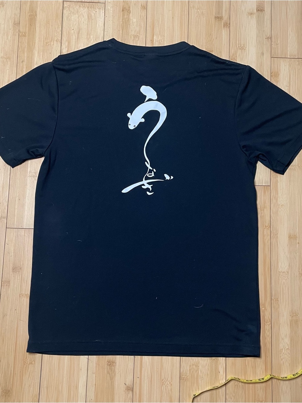 Men’s Black Graphic Short-Sleeve T-Shirt Size M